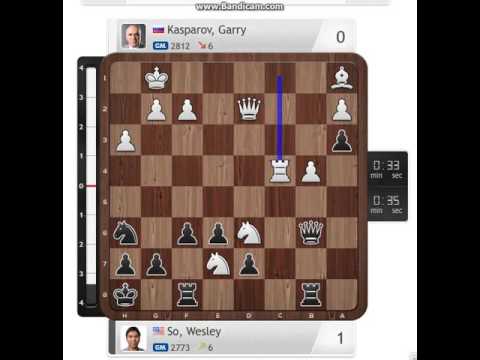 ULTIMATE BLITZ KASPAROV  R7 Garry Kasparov 2812 Wesley So 2773 Sicilian Defense French Variation