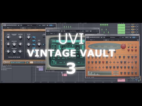 UVI Vintage Vault 3 demo