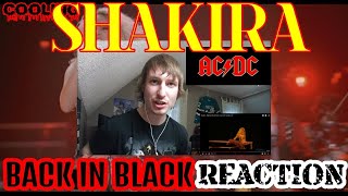 Shakira - Back In Black (Live AC DC cover) | REACTION