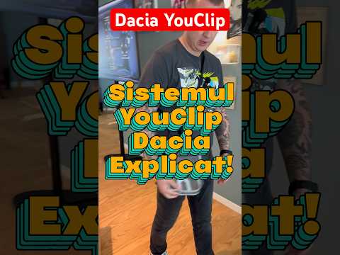 Ce este Dacia YouClip și cum funcționează pe Duster 2024 #dacia #youclip #daciaduster