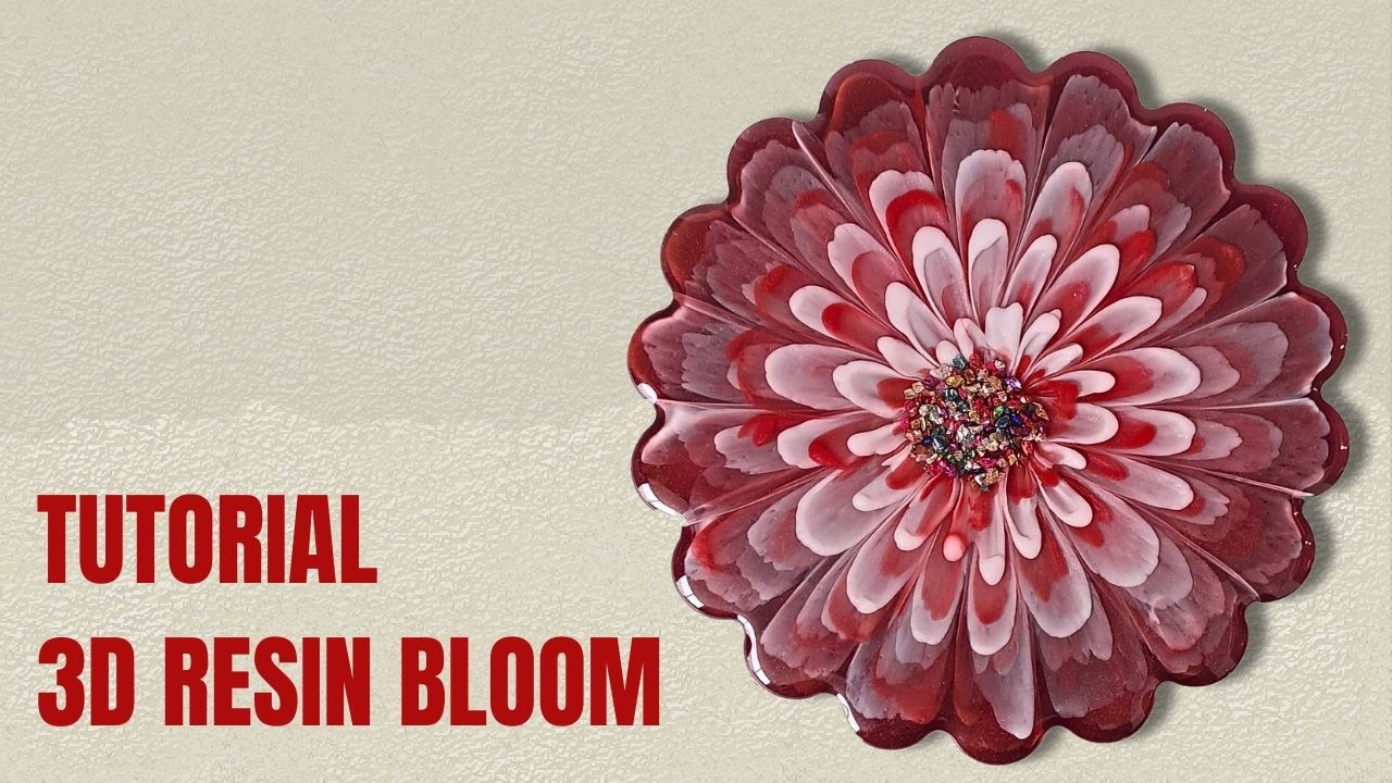 Simple 3D RESIN BLOOM Tutorial - Beginners Friendly Technique