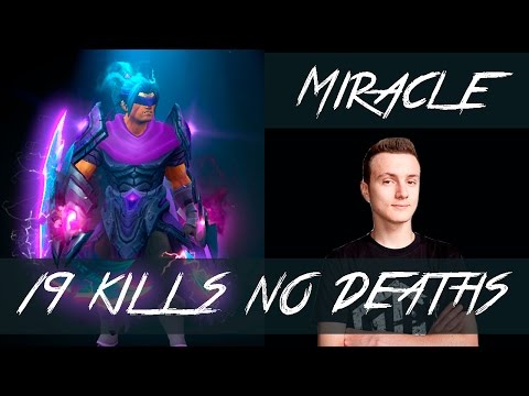 Miracle Dota 2 [Anti Mage] - 19 KILLS and NO DEATHS by the 9K MMR - The PROwess (Pub Highlights)