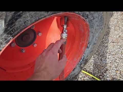Filling Tractor Tires With Water For Warm Zones