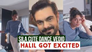 Sila Turkoglu Cute Dance Vedio !Halil Ibrahim Ceyhan Got Excited