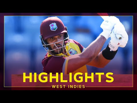 Brandon King Stars With The Bat | Highlights | West Indies v South Africa | 1st T20I