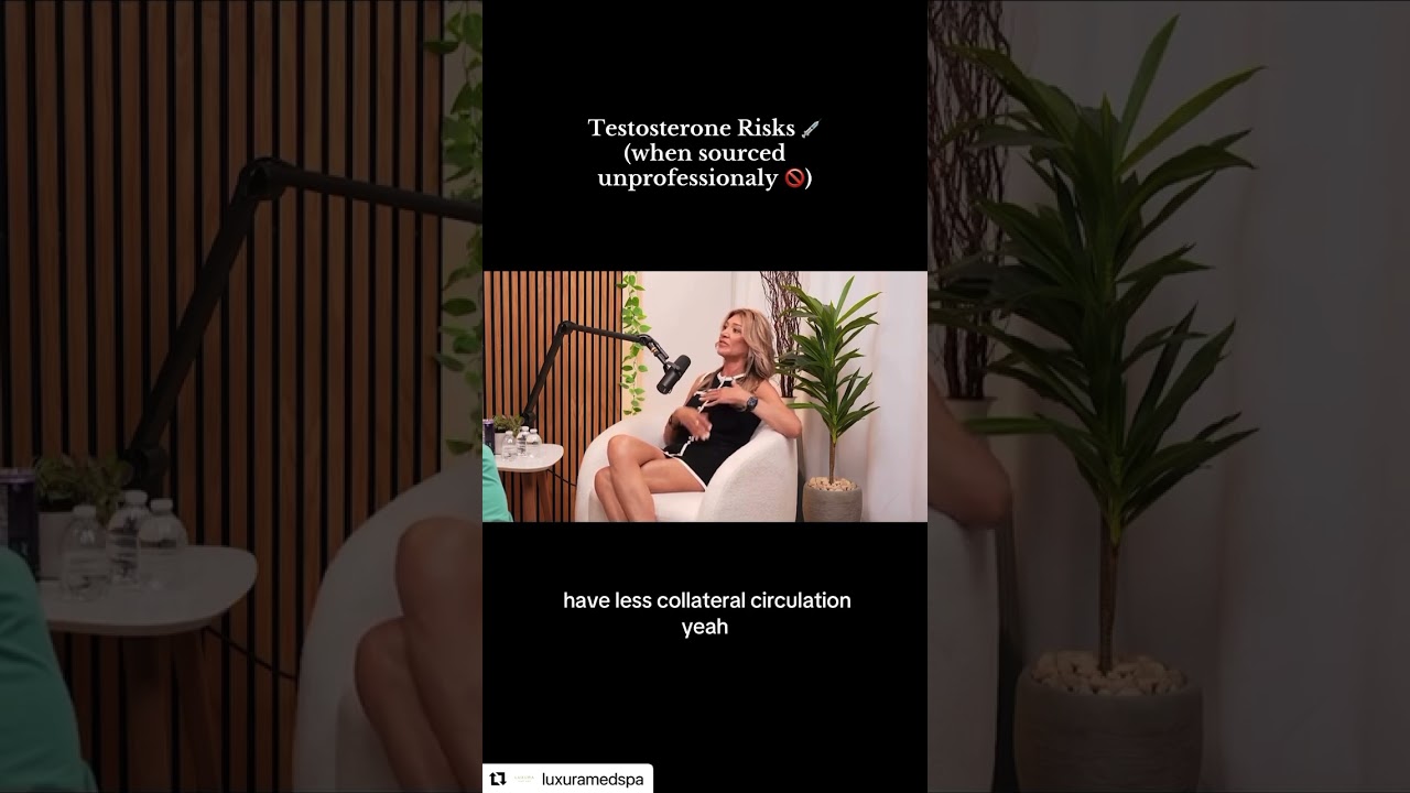 Testosterone replacement risks!