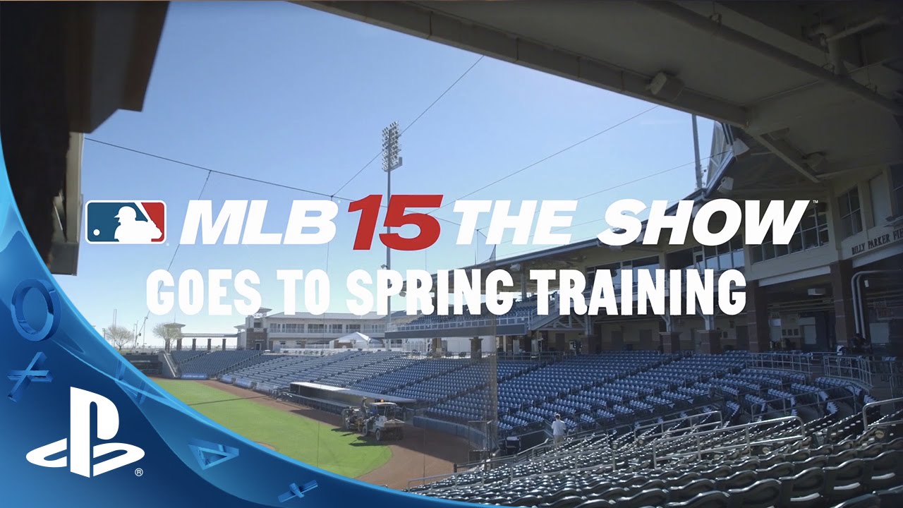 MLB 15 The Show Goes to Spring Training