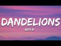 Ruth B Dandelions Lyrics