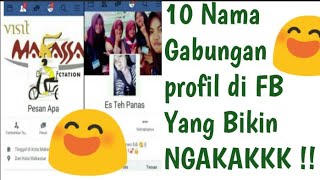 Download lagu 10 Nama Gabungan Profil FB Yang Bikin Ngakak !!! mp3 Download lagu 10 Nama Gabungan Profil FB Yang Bikin Ngakak !!! mp3