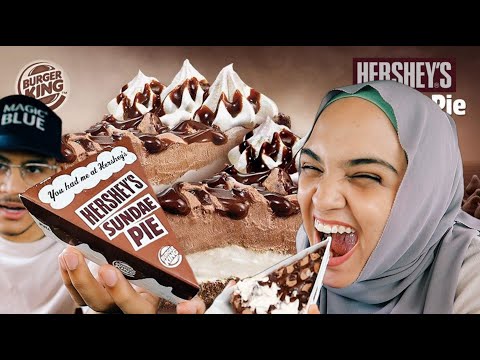 Burger KING release HERSHEY'S Sundae Pie! | sedap namateyyyy 🤤