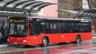 preview picture of video '[Sound] Bus MAN NÜ 323 (KO-MV 262) der Rhein-Mosel Verkehrsgesellschaft mbH, Koblenz'