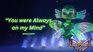 Space Fairy sings "Always on my Mind" by Elvis Presley | SEASON 5 | THE MASKED SINGER AU