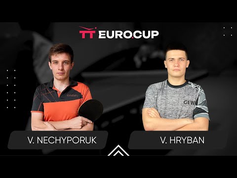 16:45 Vadym Nechyporuk - Vadym Hryban 27.01.2024 TT Euro.Cup Ukraine Star. TABLE 3