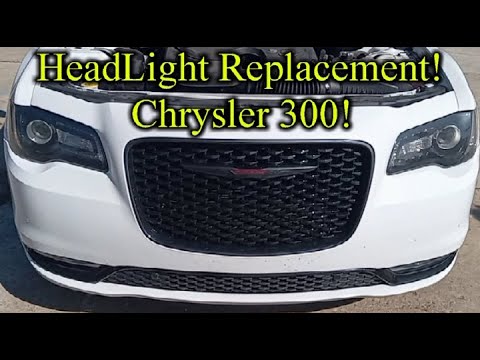 Chrysler 300 Headlight Replacement 2011- 2023
