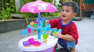 Download lagu NANGIS KEJER 😭 AZAM BELI MAINAN GEROBAK ES KRIM mp3