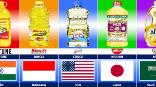 Cooking Oil Brands From Different Countries