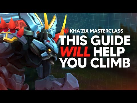 The ONLY Kha'Zix Guide You Need to ESCAPE Low Elo! GUARANTEED MASTER+ | Season 15 League of Legends