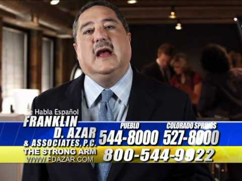 Frank Azar: 10 second Commercial about Personal Injury in Denver, CO