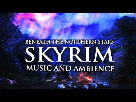 Skyrim Under The Stars | Relaxing Music Ambient Music (Oblivion + Bruma OST)