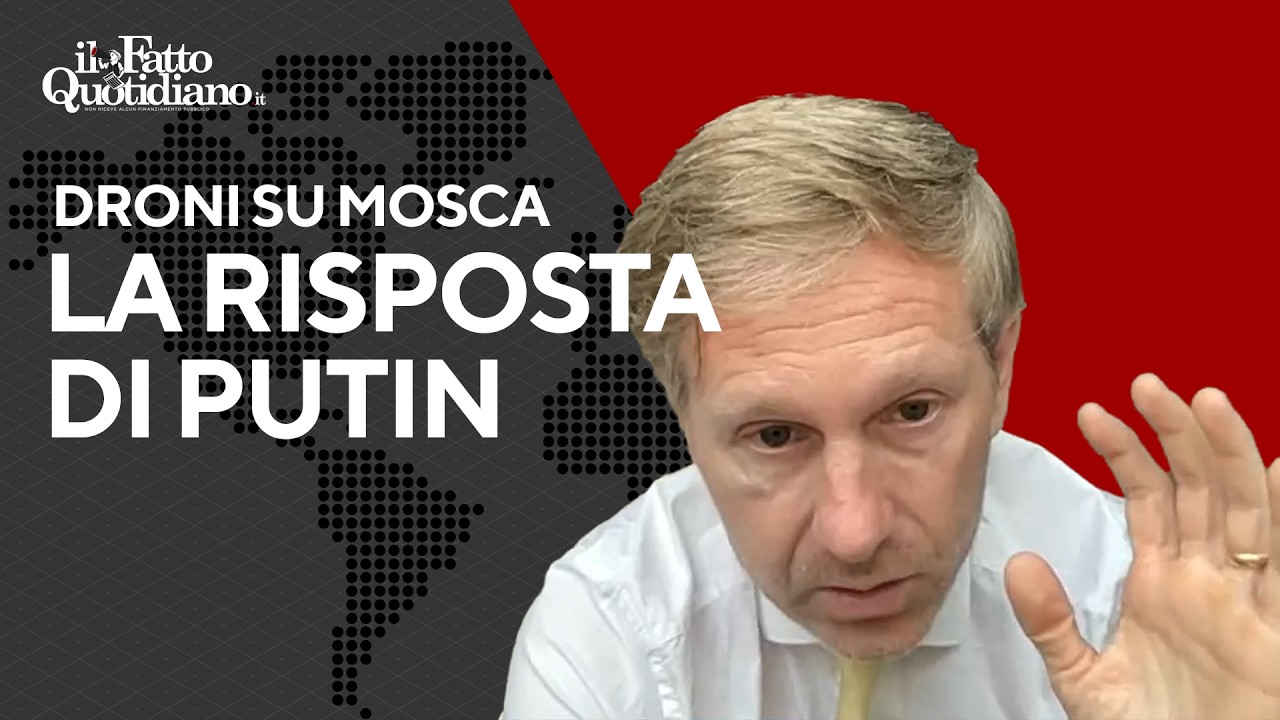 Droni ucraini su Mosca. Orsini: “Salgono le tensioni con la Russia”