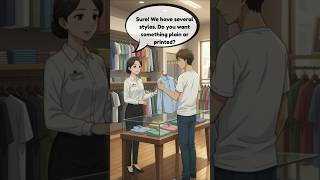 💬 Shopping for Clothes in English | Learn Daily Conversation for Beginners