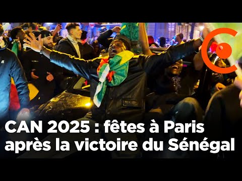 🔴 DIRECT - CAN 2025 : célébrations à Paris après la victoire du Sénégal face au Maroc en finale
