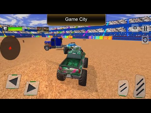 Monster Truck Demolition Derby Crash Stunts DEMOLITION ARENA | Daily Game #7 | Android Gameplay