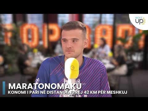 Maratonomaku, Konomi i pari në distancën prej 42 km për meshkuj: Jam stërvitur gjithë verës!/Wake Up