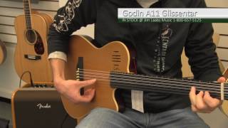 Video thumbnail for Godin A11 Glissentar Guitar Demo by jimlaabsmusic