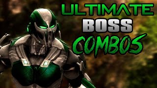 MK9 Boss Combos (Shao Kahn, Kintaro, Klassic Smoke, Cyber Reptile, and more)