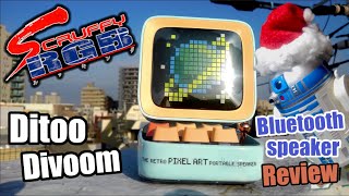 Ditoo Blue tooth pixel art speaker by Divoom review