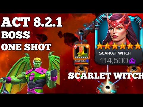 ACT 8.2.1 Scarlet Witch Sigil Vs Hulkling • Mcoc • Marvel Contest of Champions