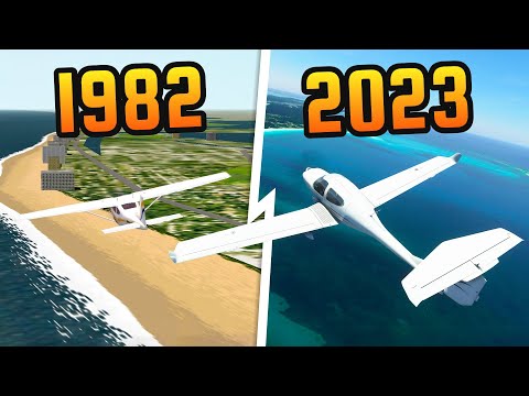 Évolution de Microsoft Flight Simulator (NOUVEAU) [1982-2022]