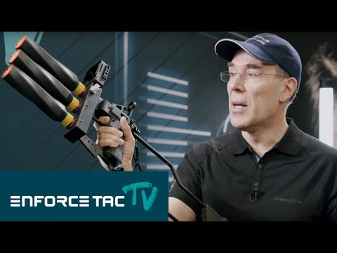 Enforce Tac 2022: Swiss Aerobotics Deinopsys Netgun - compact, reliable & aerodynamic!