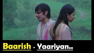 Baarish Yaariyan Lyrics Translation - Himansh - YouTube