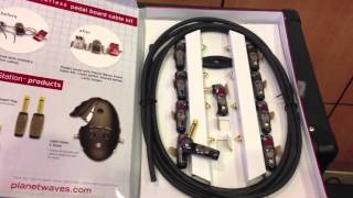 Video thumbnail for Planet Waves Cable Station Pedal Board Kit by Easy Music Center