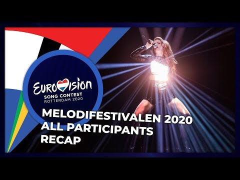 Melodifestivalen 2020 (Sweden) | All Participants | RECAP