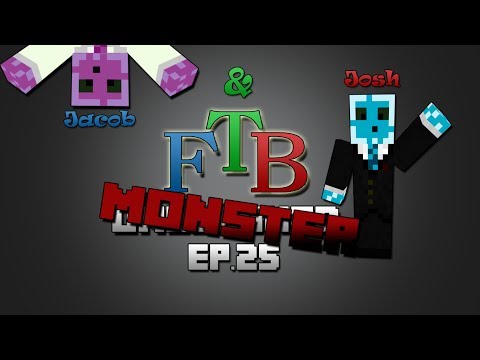 Minecraft FTB Monster Modpack Multiplayer Ep.25 - Another Room?!