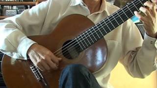 Guitars Robert Bouchet, Ignacio Fleta, Dominique Delarue compared