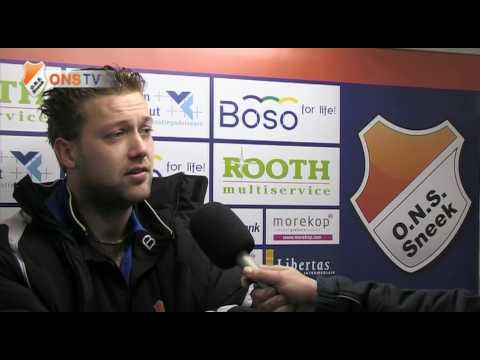 Interview Rudy Mann en Fred de Boer na afloop van ONS Sneek - Drachtster Boys ONStv