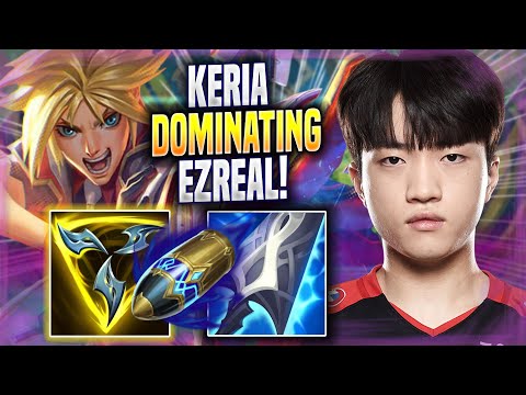 KERIA DOMINATING EZREAL IN SMURF ACCOUNT! - T1 Keria Plays Ezreal ADC vs Kalista! | Season 2022