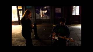 Emma Wilson Sings Summertime with Busker in Covent Garden August 2012