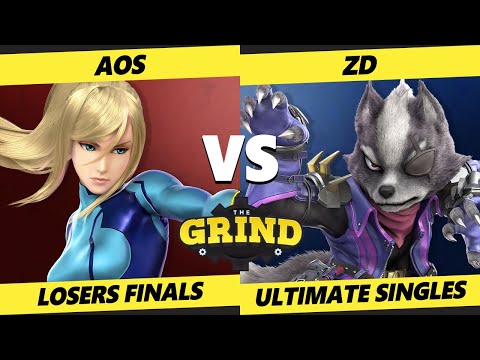 The Grind 145 Losers Finals - AoS (ZSS, Mario) Vs. ZD (Wolf, Fox) Smash Ultimate - SSBU