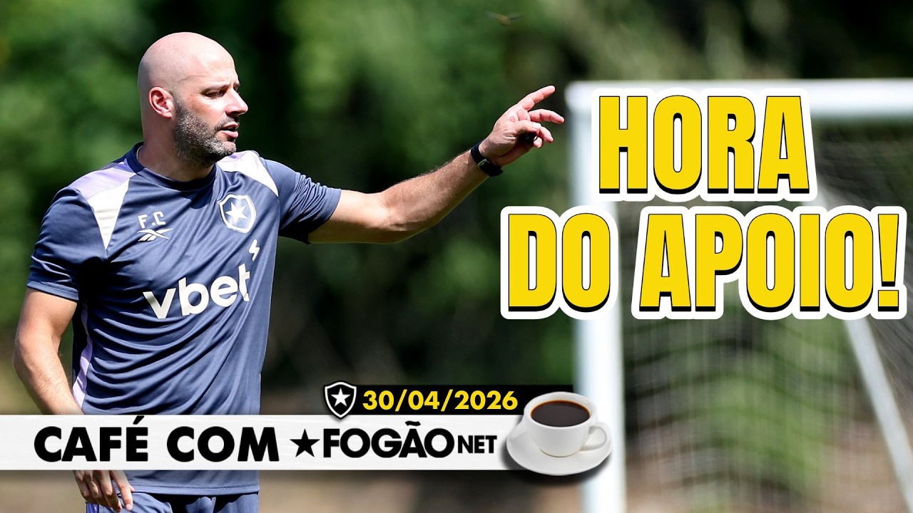 LIVE CAFÉ COM FOGÃONET | Botafogo passa invicto por maratona de abril; 10 mil vendidos para sábado