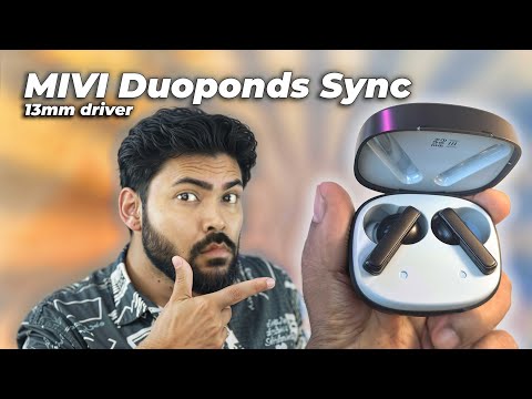Thumbnail for Mivi DuoPods Sync Honest Review | Big 13mm Driver | Dual Mic ENC | Budget King?
