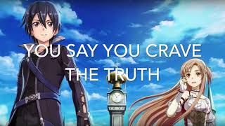 Thrill, Risk, Heartless - SAO Fatal Bullet Opening FULL [English Lyrics]