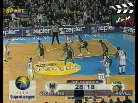 Sezon 2000/2001: WKS Śląsk Wrocław - Asvel Lyon 89:79