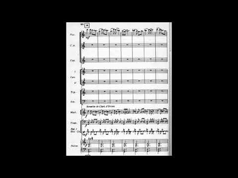 Andre Jolivet - Suite Delphique for Twelve Instruments (1943) [Score-Video]