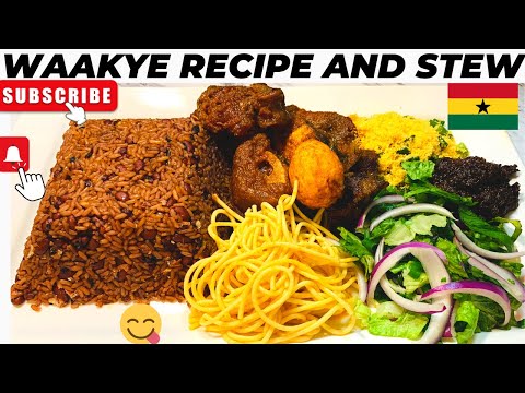 waakye recipe + stew