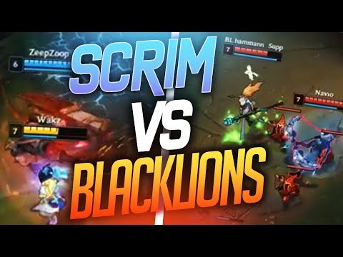 TEAM SOLARY : SCRIM VS BLACKLIONS